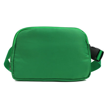 Nylon Waterproof Crossbody Bag Outdoor Sports Waist Bag