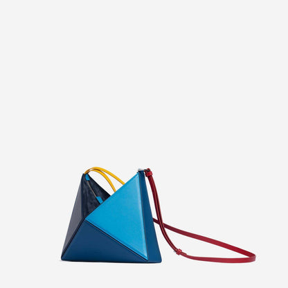 New Design Multifunctional Contrasting Color Folding Triangle Bag