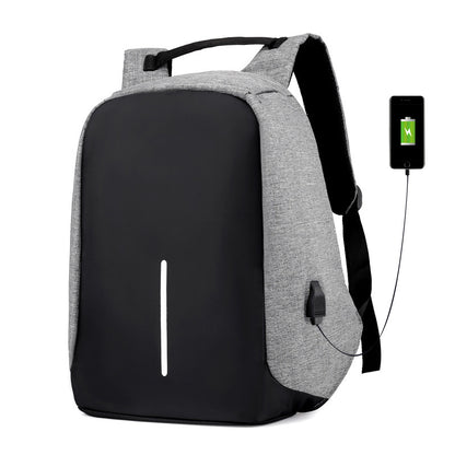 Large Capacity Backpack with Multifunctional USB Charging Port