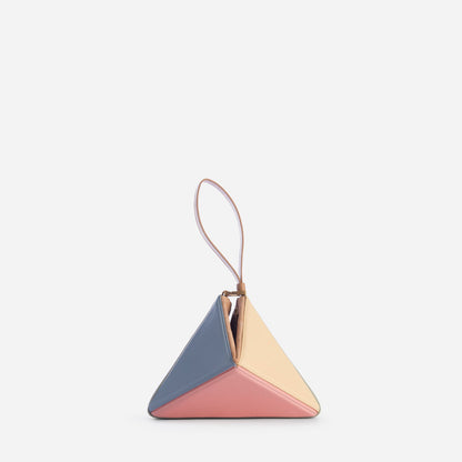 New Design Multifunctional Contrasting Color Folding Triangle Bag